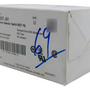 800t-j91 Allen-bradley Selector 3 Position Spring Return Blanco