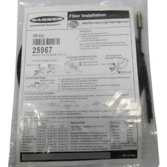 Banner Pbt46u Sensor De Fibra Óptica 25967