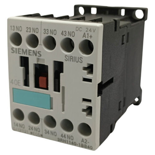 Siemens 3rh1140-1bb40 Contactor Auxiliar 4na 24vdc