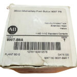 Allen Bradley 800t-b9a Pulsador Serie Amarilla T 800tb9a Amarilo