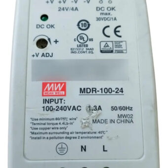 Mdr-100-24 Fuente De Alimentación Carril Din Ite 1 Salida