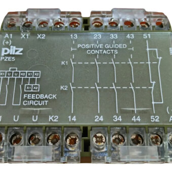 Pilz Pze 5 24vdc 4s10 , 474910 Rele De Seguridad