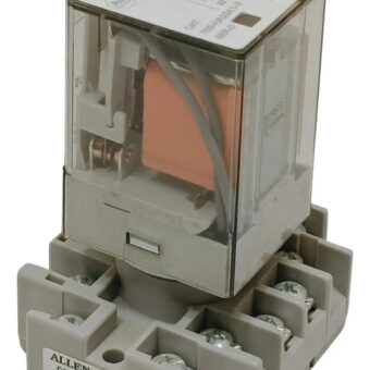 Relé Allen-bradley 700-ha33a1-3 Con Base 120vac 10a.