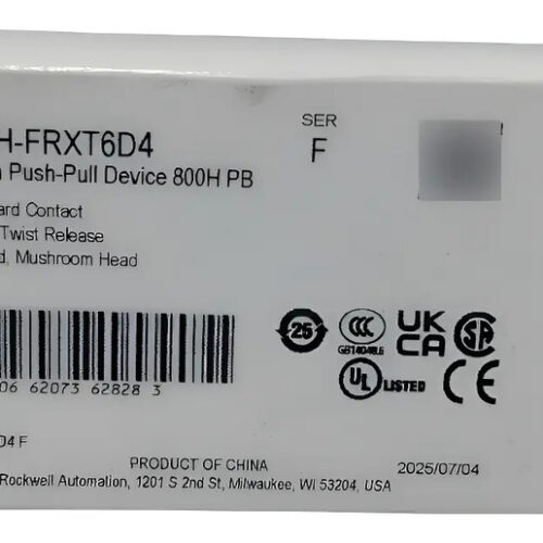 Allen Bradley 800h-frxt6d4 Boton Pulsador