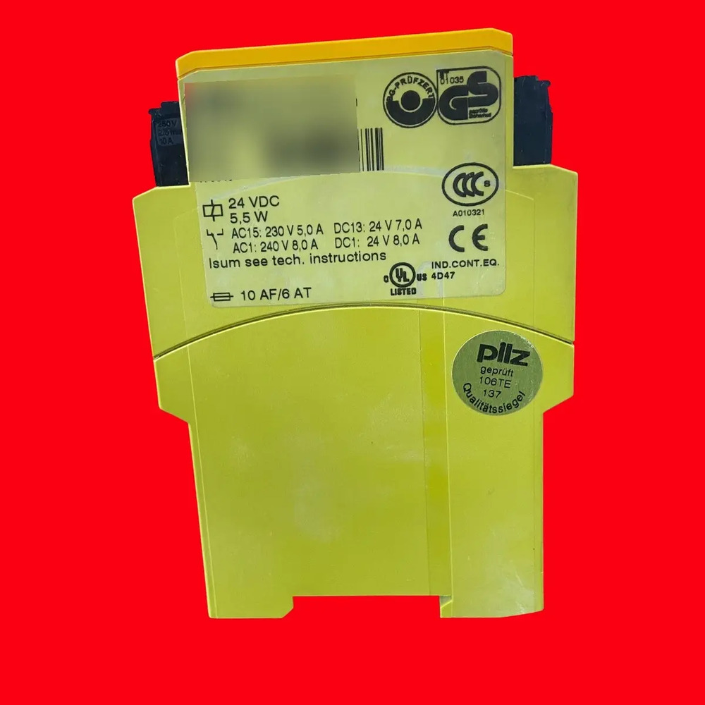 777609 Pilz Safety Relay Pnoz X9p 24vdc* - Imagen 4