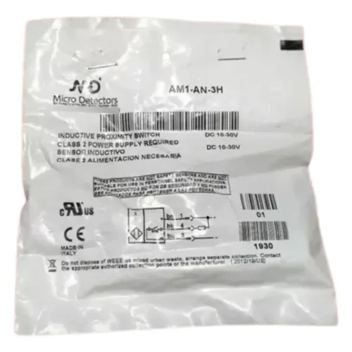Sensor Inductivo Am1-an-3h-m12 Flush No/npn M Detectors