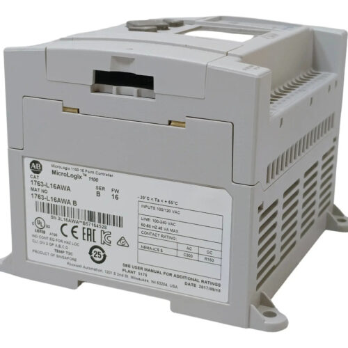 1763-l16awa Allen-bradley Micrologix 1100 Cpu Module 10