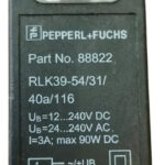 Sensor Reflectante Pepperl+fuchs 88822 Rlk39-54/31/40a/116