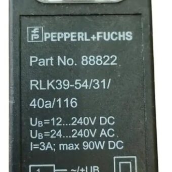 Sensor Reflectante Pepperl+fuchs 88822 Rlk39-54/31/40a/116