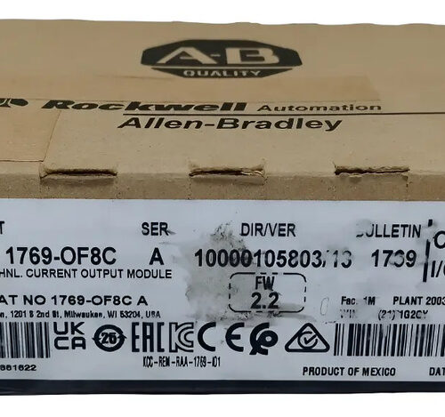Allen Bradley 1769-of8c 8 Chnl Current Output
