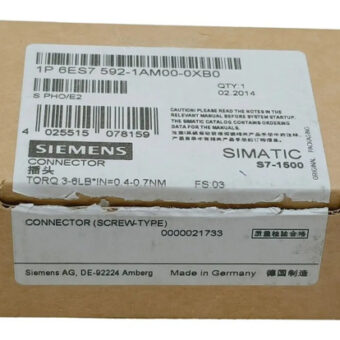 Siemens Simatic S7-1500 Connector, 6es7 592-1am00-0xb0,6es75