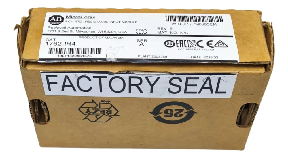 Allen Bradley Módulo De Entradas Micrologix 1762-ir4 4ch-rtd - Imagen 2