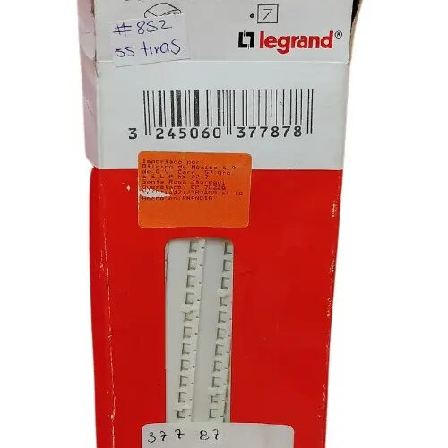 Marcador Para Cable Numero 7 696 Piezas Legrand