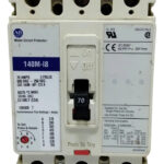 Allen Bradley 140m-i8p-c70 A Interruptor De 3 Polos
