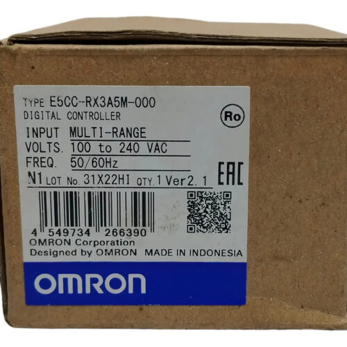 Omron E5cc-rx3a5m-000 Control Digital De Temperatura