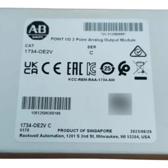 Allen-bradley 1734-oe2v Point I / O Módulo De Salida Ser C