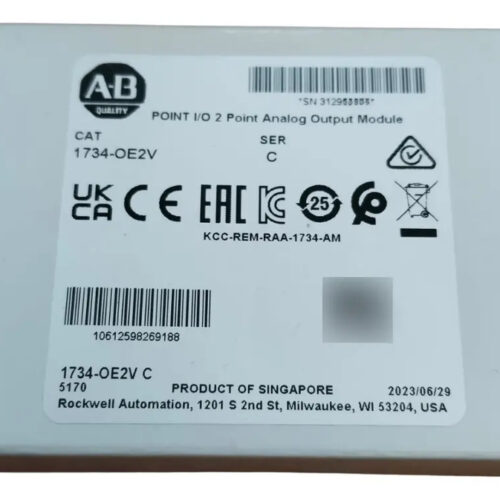 Allen-bradley 1734-oe2v Point I / O Módulo De Salida Ser C