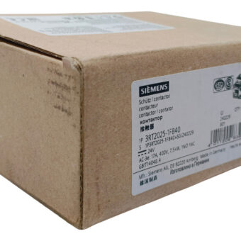 3rt2025-1fb40 Siemens Drop Contactor 7.5kw 400v Bob 24vdc