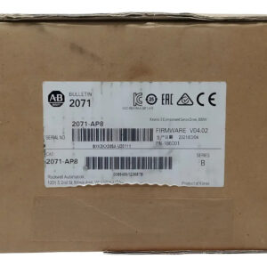 Allen Bradley 2071-ap8 Ser B Servoaccionamiento Kinetix 3