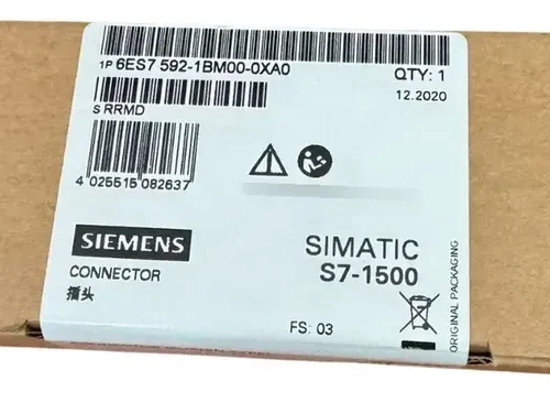 Nuevo Conector Siemens 6es7 592-1bm00-0xa0 Simatic S7-1500