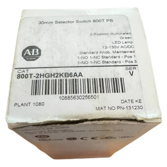 Allen-bradley * Nuevo * Selector 800t-2hgh2kb6aa Con Módulo Verde