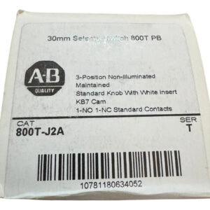 800t-j2a Botón Electromagnético Allen-bradley 24mm 24g Blanco