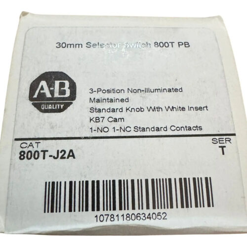 800t-j2a Botón Electromagnético Allen-bradley 24mm 24g Blanco