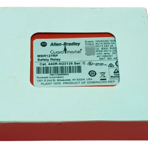 440r-n23135 Allen Bradley Relé De Seguridad Guardmaster