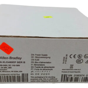 Allen-bradley 1606-xle480ep Power Supply 100-240vac/24vdc 20