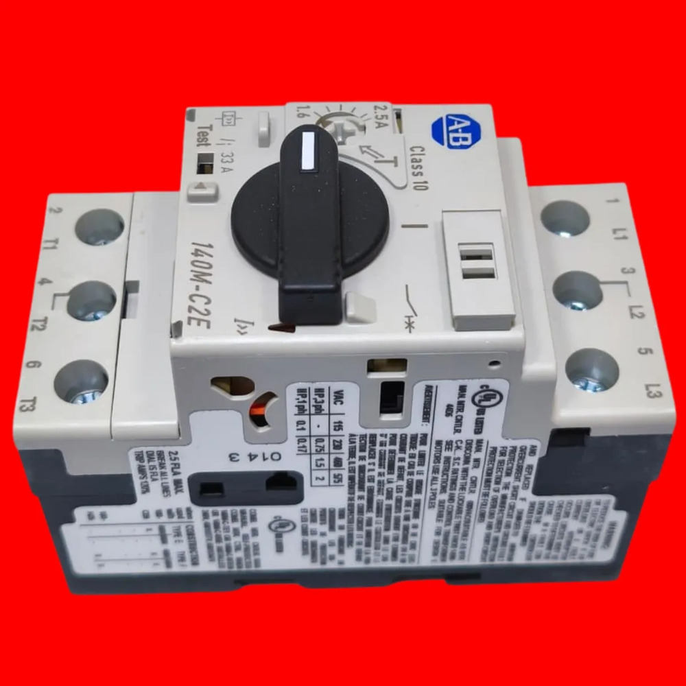 140m-c2e-b25 Allen-bradley Guardamotor 1.6-2.5a 60hz - Imagen 3