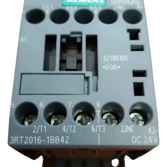 Siemens 3rt2016-1bb42 Contactor 24w, 24 Polos Auxiliares