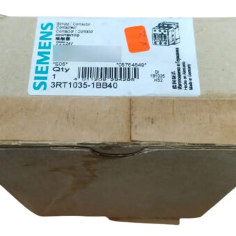 Siemens 3rt1035-1bb40 Contactor De Potencia