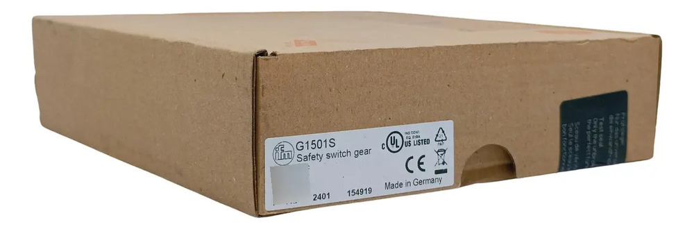 G1501s Ifm Efector Relevador De Seguridad 24vd Safety Switch