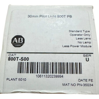 Allen Bradley 800t-s00 Piloto Verde