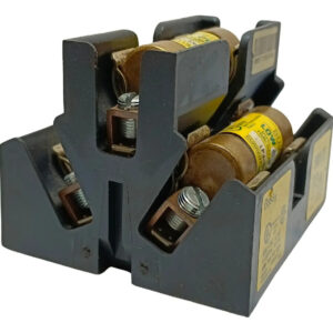 Buss Jp60030-3cor Base Porta Fusibles, 3 Fusibles Incluidos