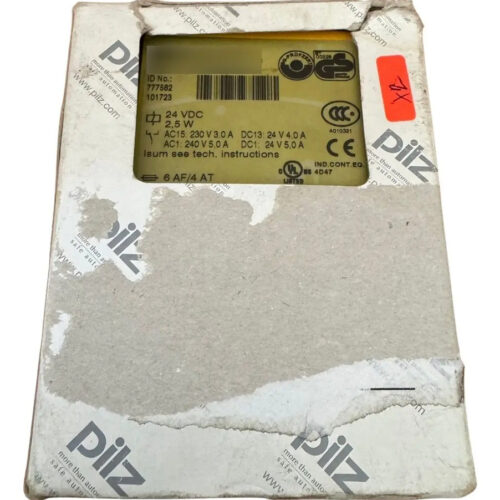 Pilz Pze X4vp 2/24vdc 4n/o Relé De Seguridad, (777582)