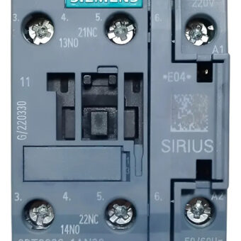 3rt2026-1an20 Siemens Contactor 25amps B-220vac S0 C-1na-1nc