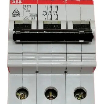 Abb S273 C32 Circuit Breaker 3-pole 32a 230/400vac New Kkf