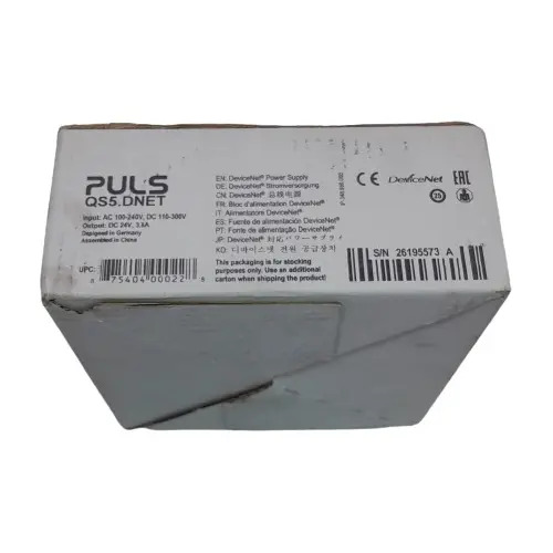 Puls Qs5.dnet Devicenet Power Supply 92w 120 -240vac 1ph 24v