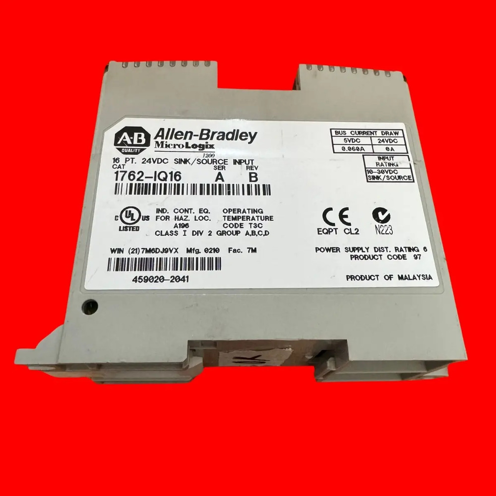 1762-iq16 Allen-bradley Micrologix 16 Point 24 Vdc - Imagen 4