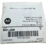 Allen-bradley 800t-j20b Selector Serie 3 Botoneras Negro