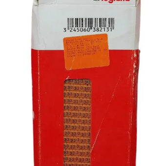 Marcador Para Cable Numero 3 2112 Piezas Legrand
