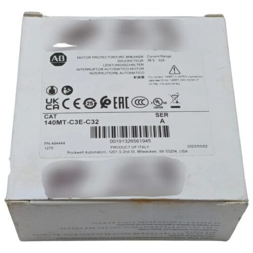 140mt-c3e-c32 Allen Bradley Disyuntor De Protección De Motor