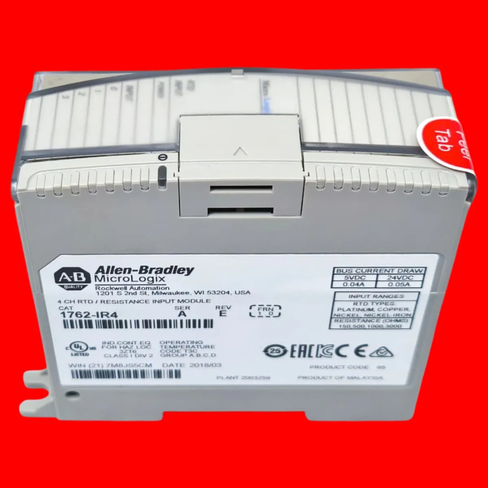 Allen Bradley Módulo De Entradas Micrologix 1762-ir4 4ch-rtd - Imagen 6