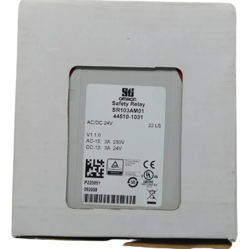 Sr103am01 Relay Safety 3pst 3a 24v Omron