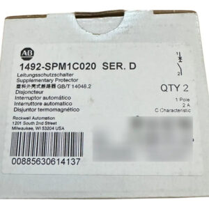 Allen Bradley 1492-spm1c020 Interruptor Automatico De Corrie