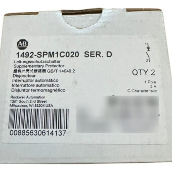 Allen Bradley 1492-spm1c020 Interruptor Automatico De Corrie