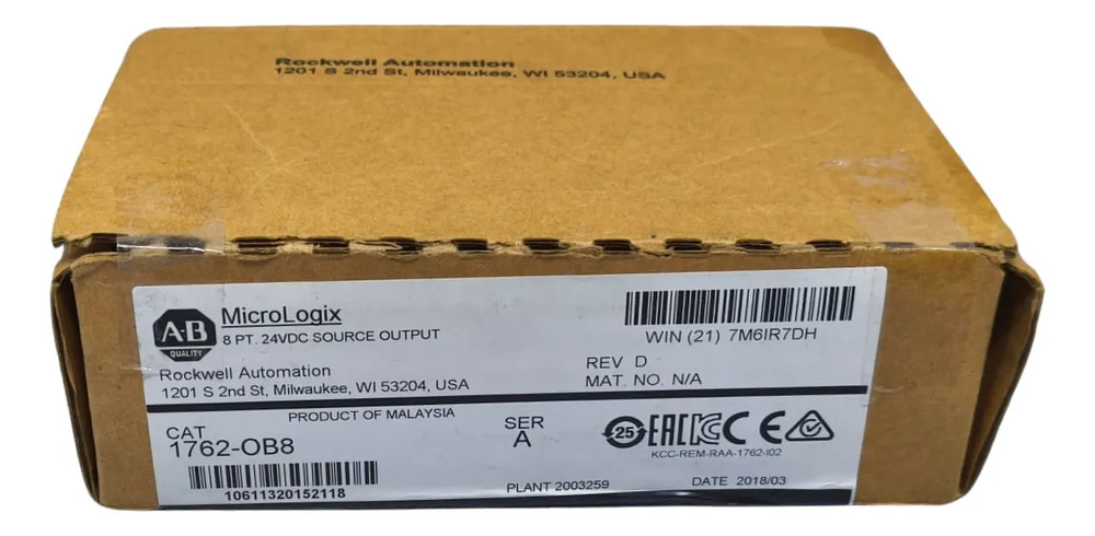1762-ob8 Micrologix Allen Bradley ( Caja Rayada ) - Imagen 2