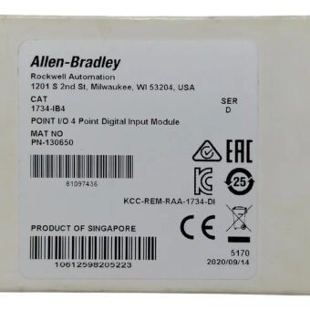 1734-ib4 Allen-bradley Digital Input Module 4 Pts