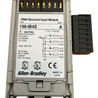 Allen-bradley 198-ib4s Dnet-sourced Input Module*